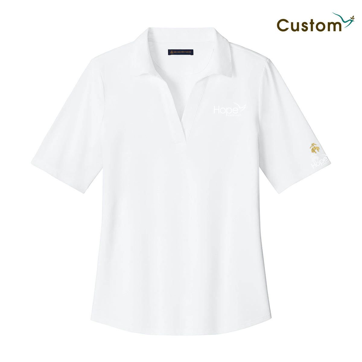 Brooks Brothers® Women’s Pinpoint Pique Polo