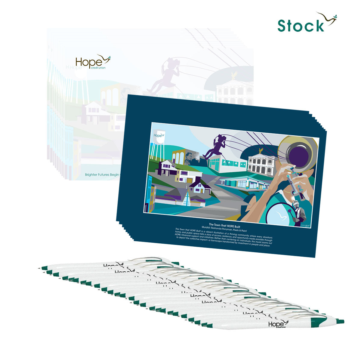HOPE Pen and Thank You Card Bundle - Blank