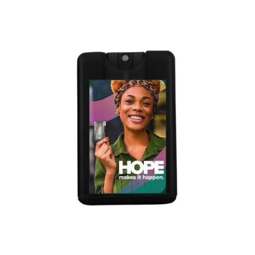 HCU Black 20ml Hand Sanitizer Spray