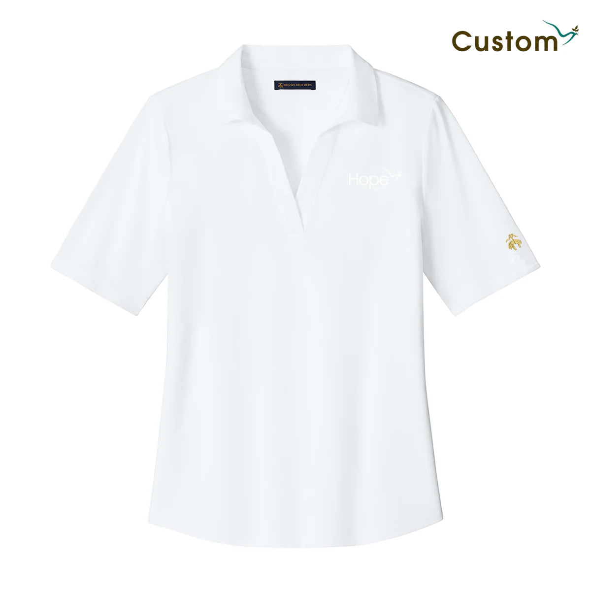 HOPE Brooks Brothers® Women’s Mesh Pique Polo