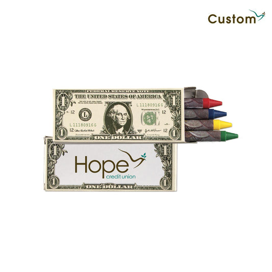 Hope 4 Pack Money Crayons