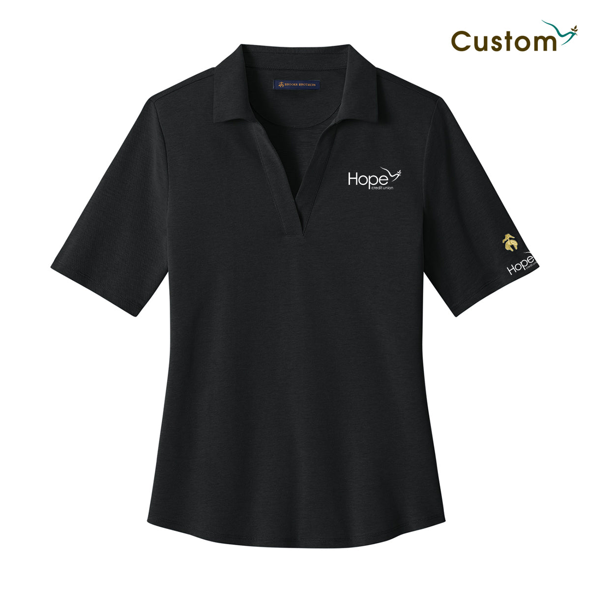 Brooks Brothers® Women’s Pinpoint Pique Polo