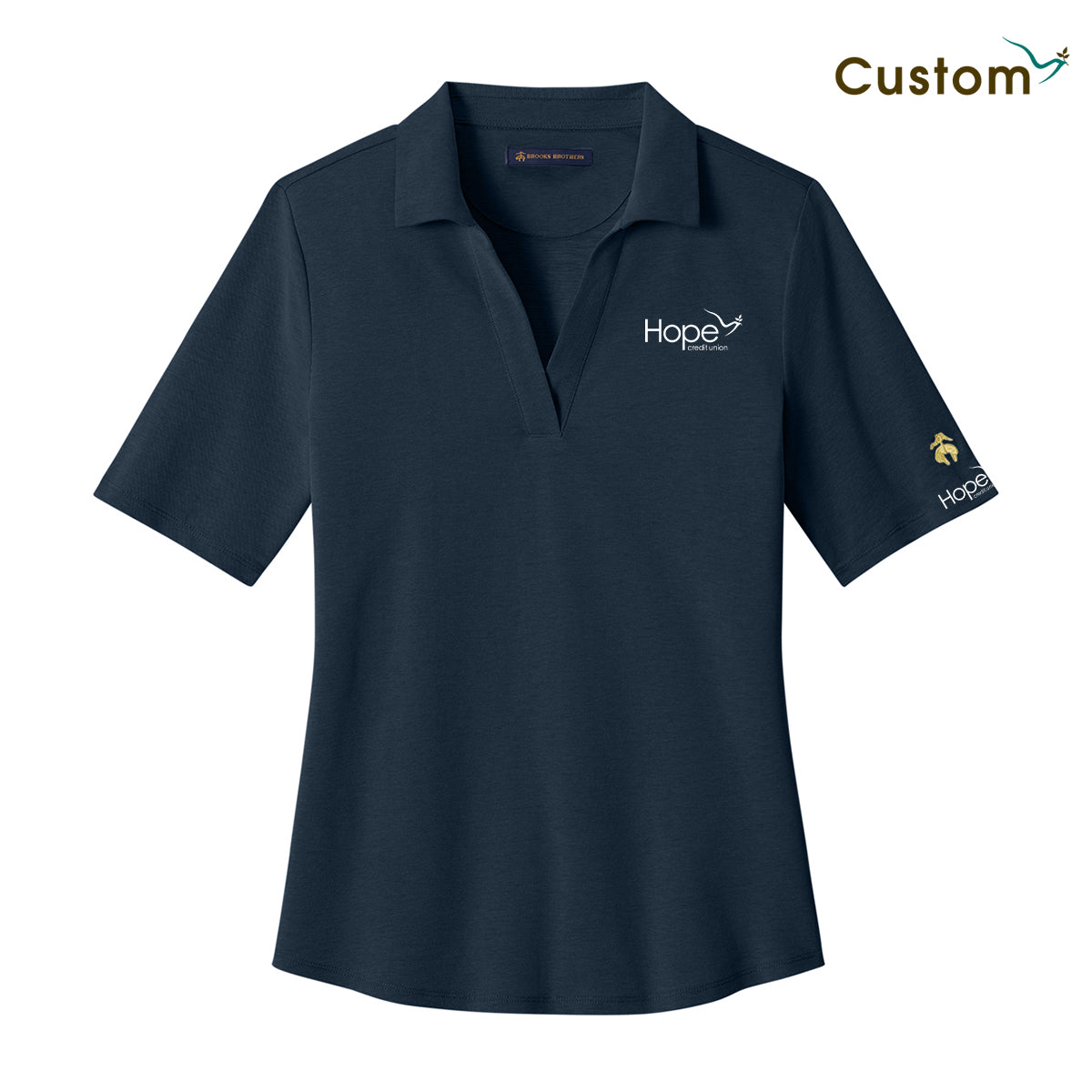 Brooks Brothers® Women’s Pinpoint Pique Polo
