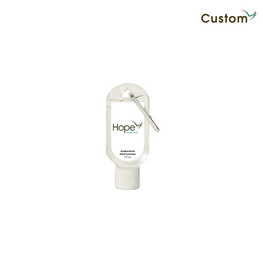 HCU 1oz Hand Sanitizer with Carabiner