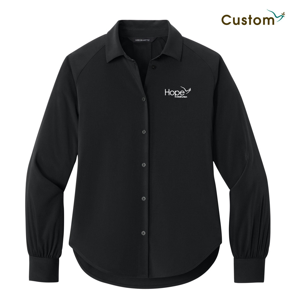 Hope Women’s Long Sleeve Button Up Blouse
