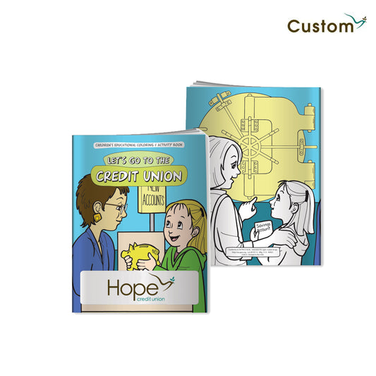 Hope's Let's Go to the Credit Union Coloring Book