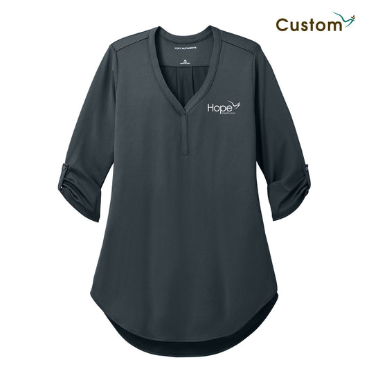 HOPE Port Authority® Women's City Stretch 3/4-Sleeve Tunic